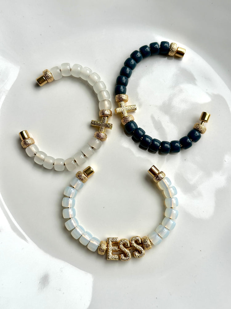 Opalite Cuff Gemstone Bracelets