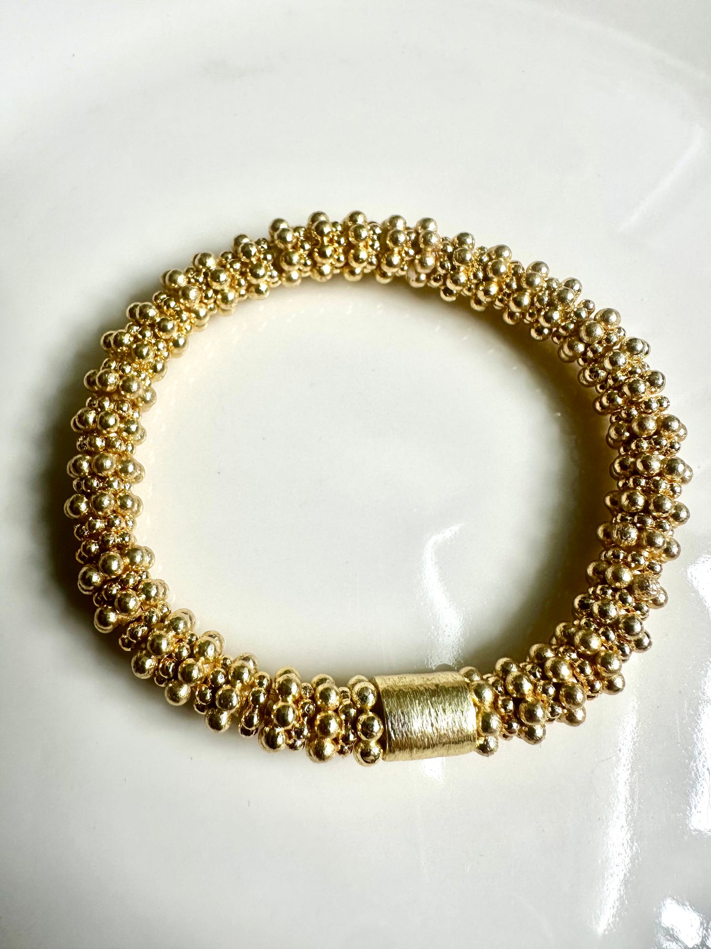 Gold Daisy Bracelet