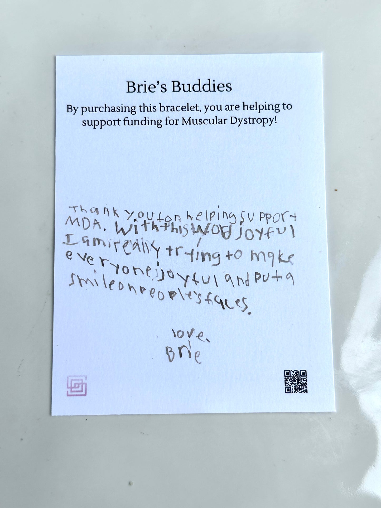 Brie’s Buddies Bracelet