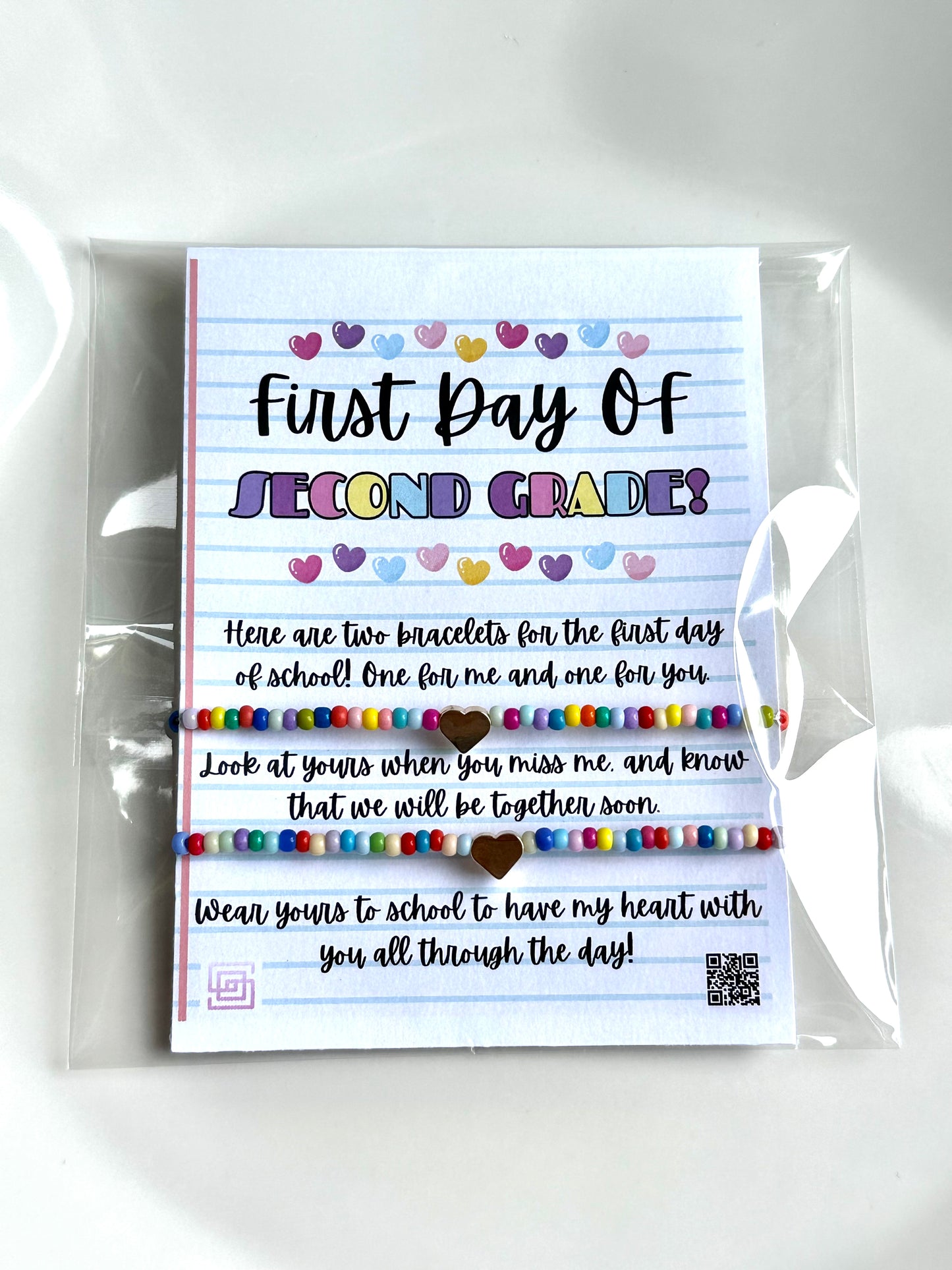 Mommy & Me Second Grade Bracelet Set