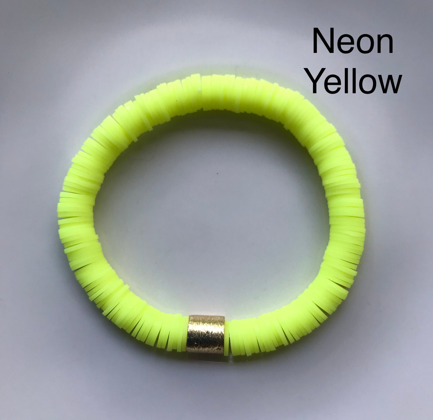 Heishi Gold Bead Bracelet