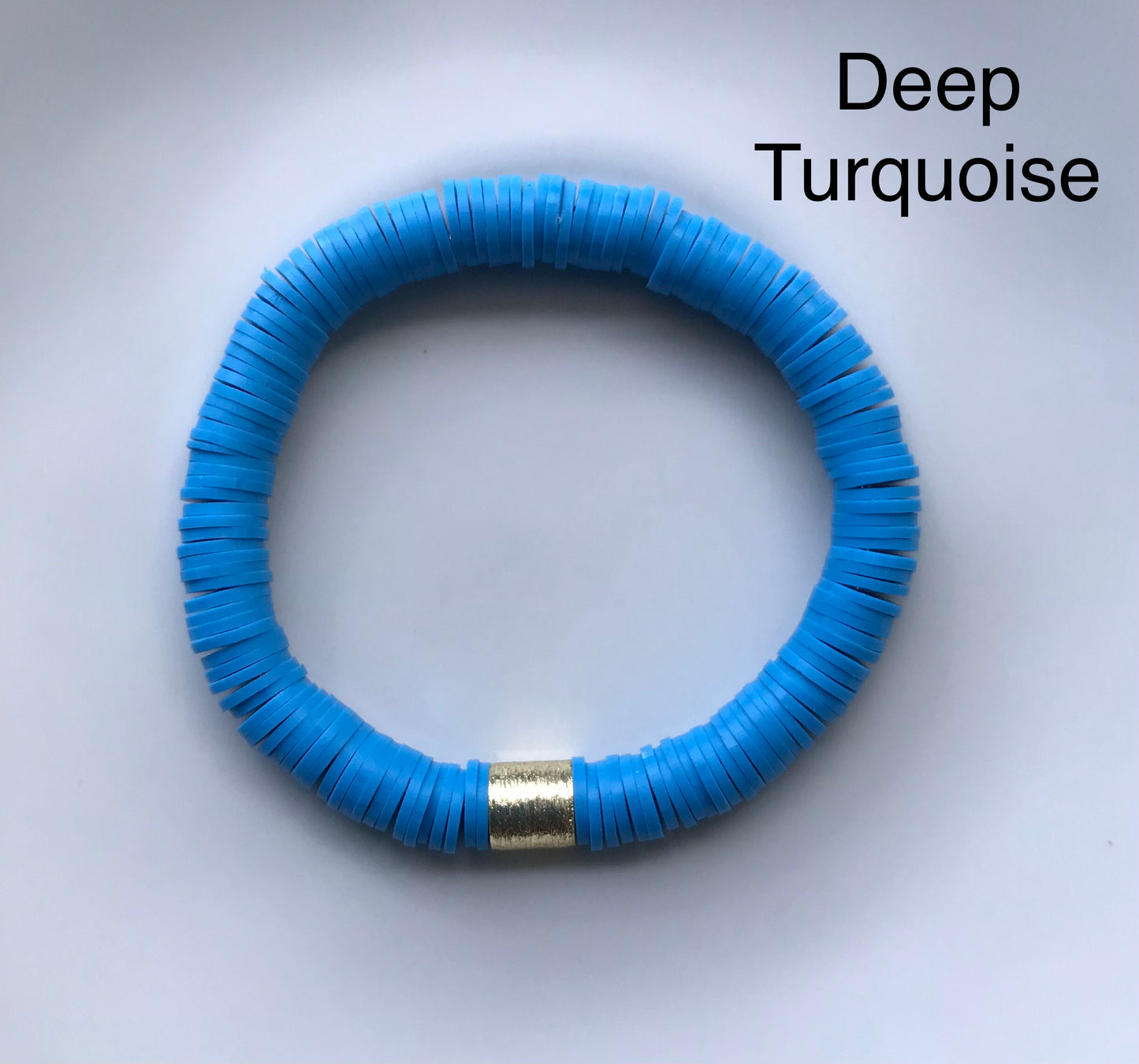 Heishi Gold Bead Bracelet