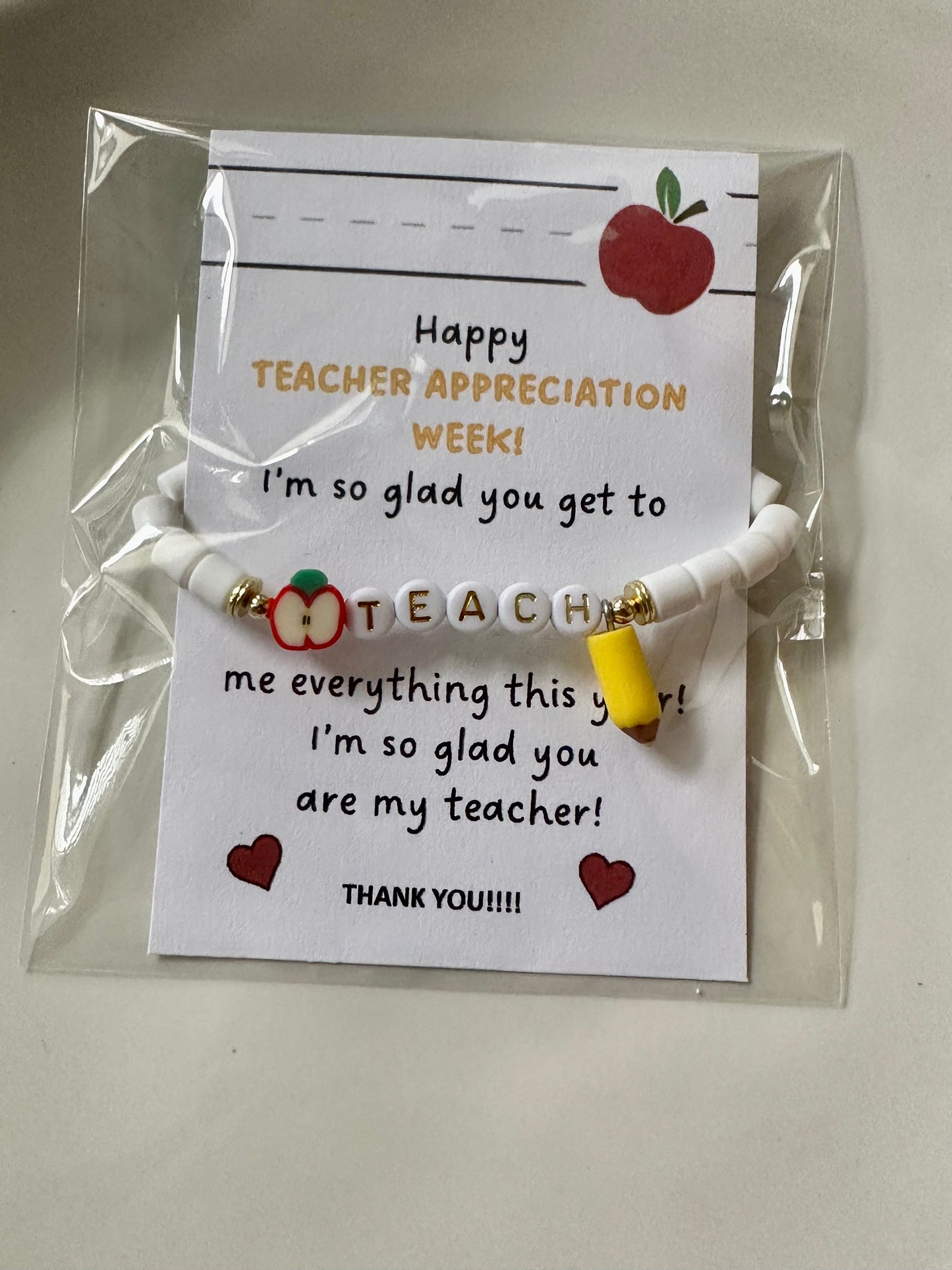 Teach White Teacher Appreciation