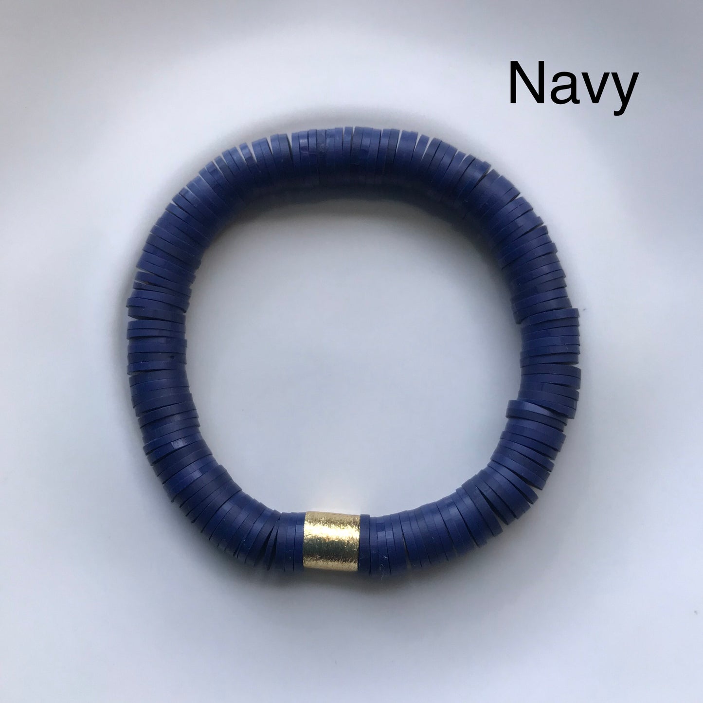 Heishi Gold Bead Bracelet