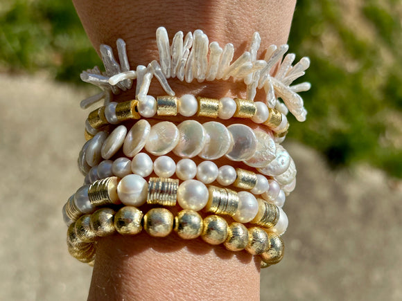 Pearl, Pearl, & More Pearl Bracelets