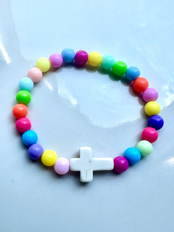 Cross Gumball Bracelet