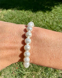 White Shell Pearl Bracelet