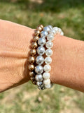 White Shell Pearl Bracelet