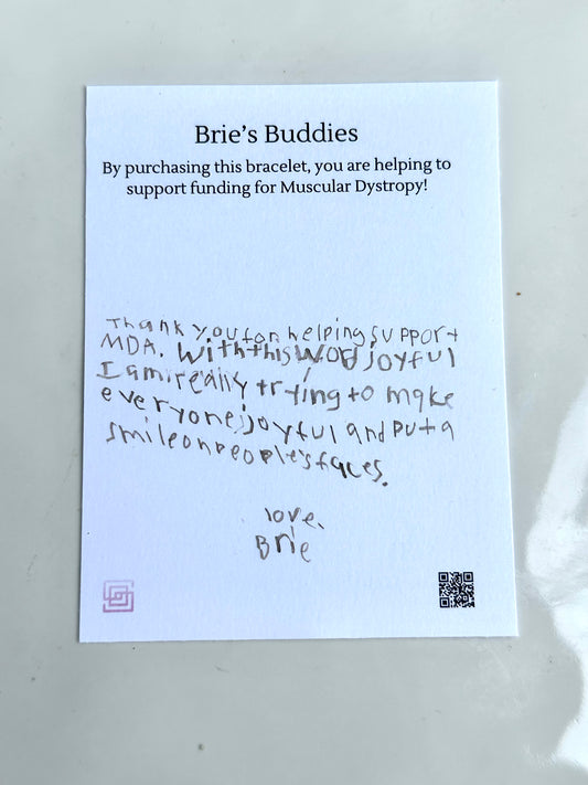 Brie’s Buddies Bracelet
