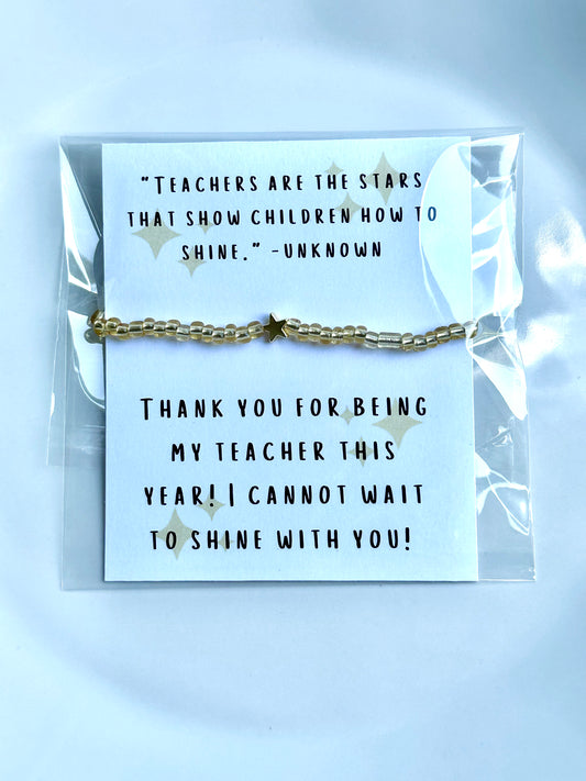 Shine Bright Teacher Gift