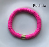 Heishi Gold Bead Bracelet