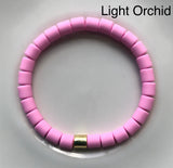 Barrel Heishi Bead Bracelet