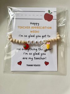 Teacher Appreciation - TEACH Wood