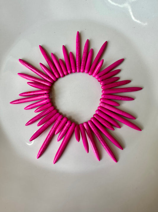 Spike Turquoise Bracelet